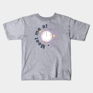 Meet Me At Midnight Lavender Kids T-Shirt